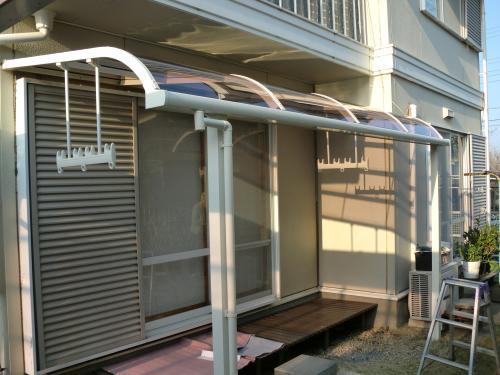 茨城県　外構　テラス