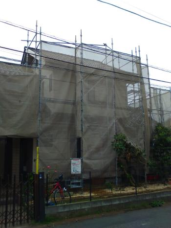 外壁塗装　茨城県つくば市　住宅改修工事
