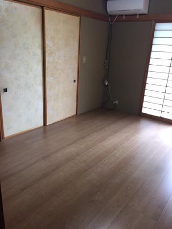 LIXIL 床リフォーム　結城市　LK床材ｴｺﾊｰﾄﾞ12　ﾌｧｲﾝﾃｨｱﾊｰﾄﾞ12