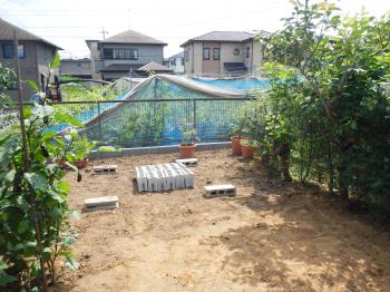 物置　カーポート　茨城県つくば市