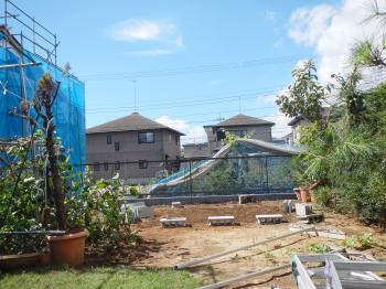 カーポート　茨城県つくば市　ヨド物置