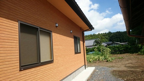 茨城県　窓リフォーム　シャッター