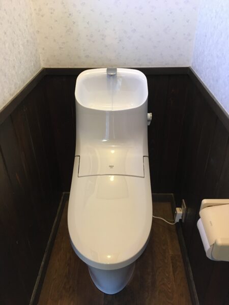 茨城県つくば市　節水トイレでエコです♪