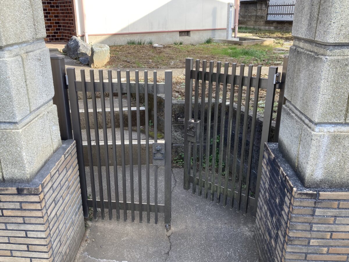 きちんと閉めて防犯対策
