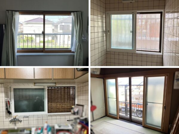 【補助金対象】一戸建ての全窓に内窓を取り付けて断熱・防音を実現＜茨城県つくば市＞