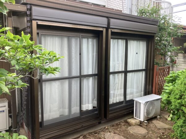 茨城県筑西市【シャッター取付け】