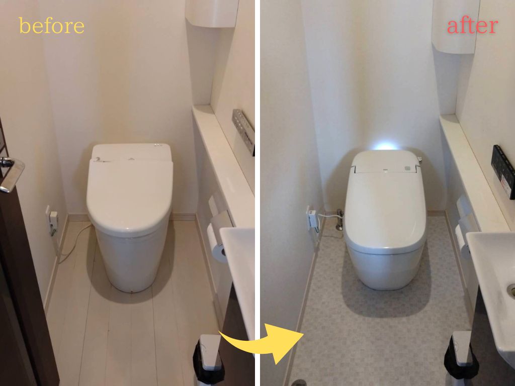 機能性抜群！最新のトイレにリフォーム＜茨城県つくば市＞