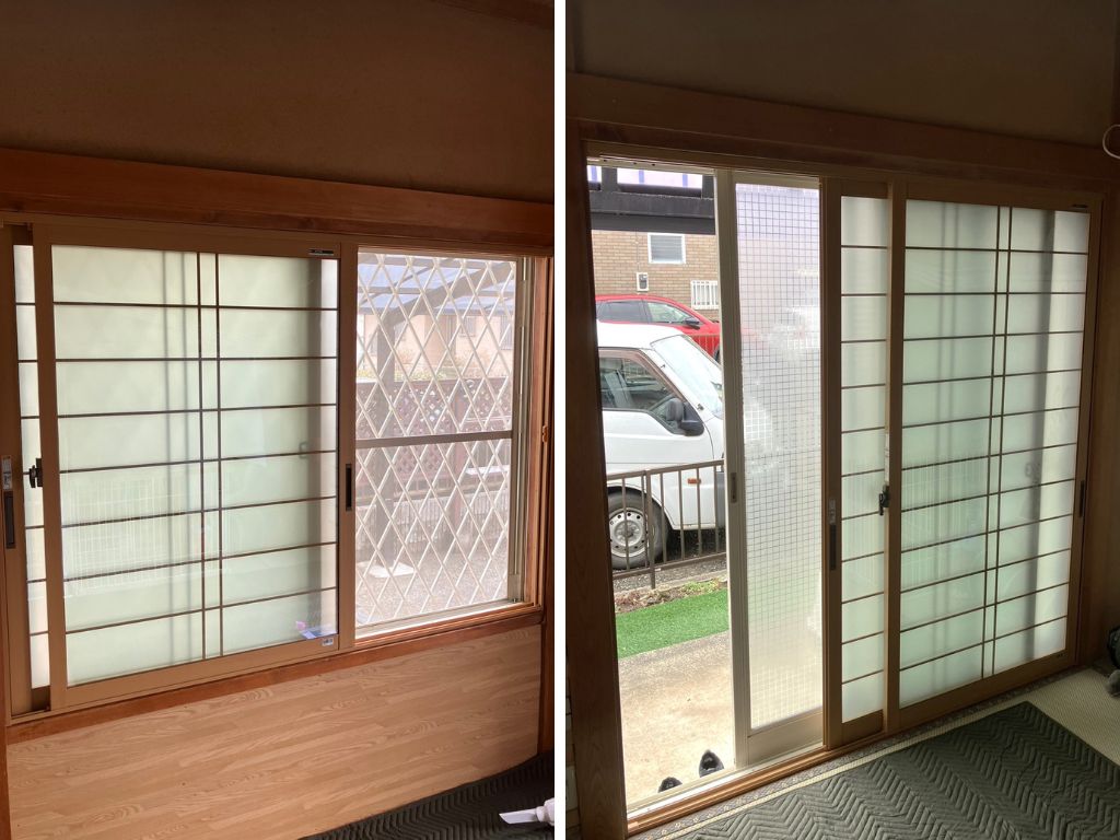 和室に最適！障子みたいな内窓「ウチリモ」で断熱・結露対策を実現したリフォーム事例 ～茨城県石岡市～